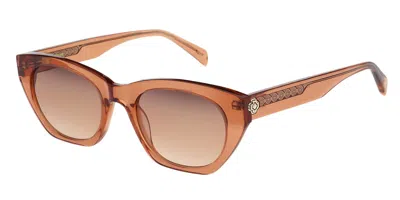 Maje Mj5056 329 Women's Sunglasses Orange Size 53