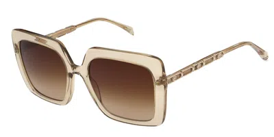 Maje Mj5058 121 Women's Sunglasses Yellow Size 56