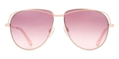 Maje Mj7009 941 Women's Sunglasses Gold Size 55