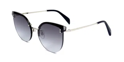 Maje Mj7013 884 Women's Sunglasses Silver Size 58