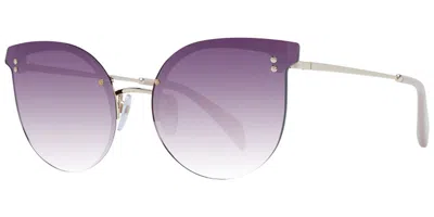 Maje Mj7013 918 Women's Sunglasses Gold Size 58