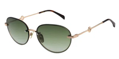 Maje Mj7029 405 Women's Sunglasses Gold Size 56