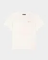Maje Womens Ecru Mocktail Graphic-print Short-sleeve Cotton-jersey T-shirt In Off White