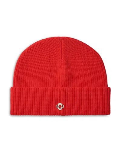 Maje Wool & Cashmere Hat In Red