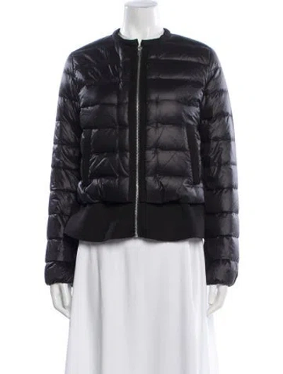 Pre-owned Maje Nylon Down Jacket In Blue
