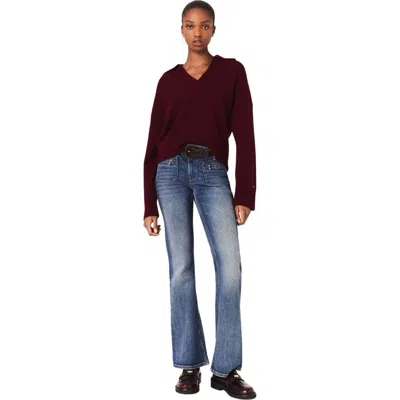 MAJE MAJE OPEN POLO COLLAR CARDIGAN