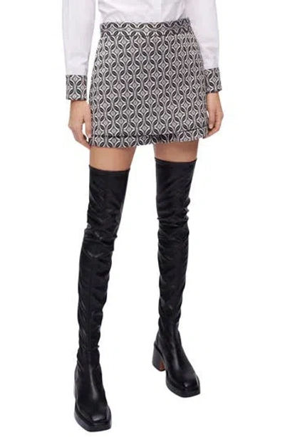 Maje Paje Miniskirt In Black