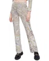 Maje Paneli Pant In Silver