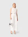 Maje Pantalon De Tailleur Balon In Multi