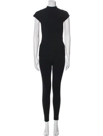 Pre-owned Maje Pantsuit In Black
