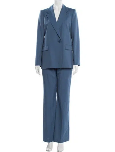 Pre-owned Maje Pantsuit In Blue