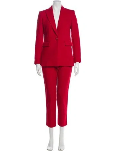 Pre-owned Maje Pantsuit In Red