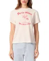Maje Paris Milan T-shirt In White