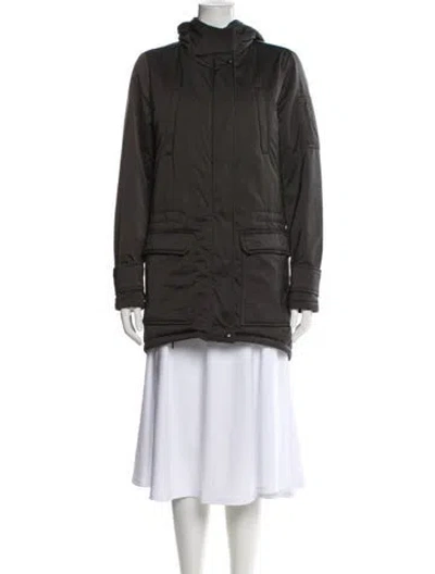Pre-owned Maje Parka In Gray