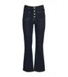 Maje Patch-pockets Straight-leg Jeans In Blue