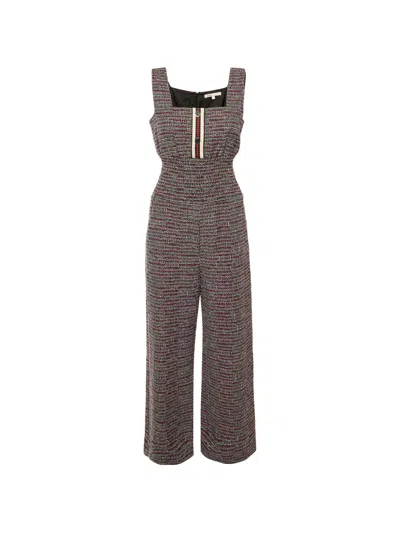 Pre-owned Maje Patelle Sleeveless Jumpsuit In Black
