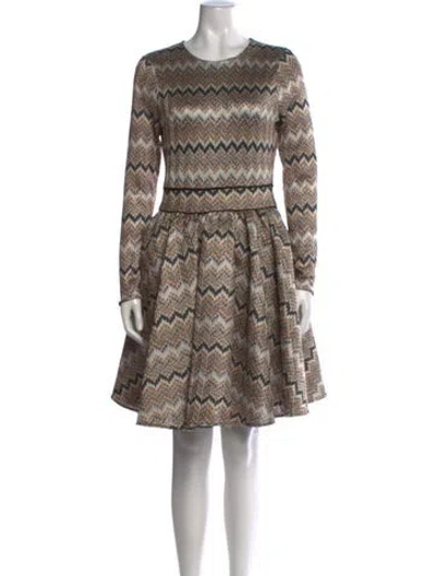 Pre-owned Maje Patterned Knee-length Dress