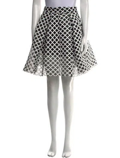 Pre-owned Maje Patterned Knee-length Skirt In Multi