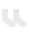 Maje Pearl Pointelle Socks In White