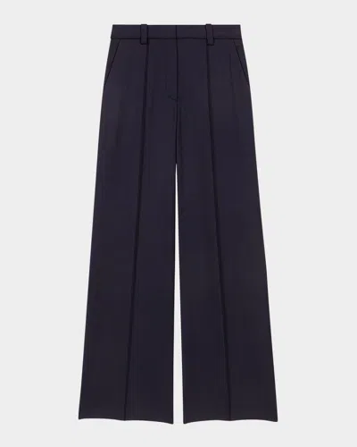 MAJE PERNOTI STRAIGHT-LEG TROUSERS
