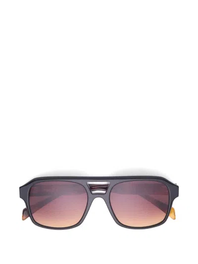 Maje Pilot-frame Sunglasses In Black
