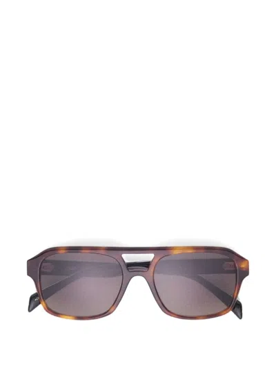 Maje Pilot-frame Sunglasses In Brown