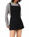 Maje Pinafore Strap Dress In Blue