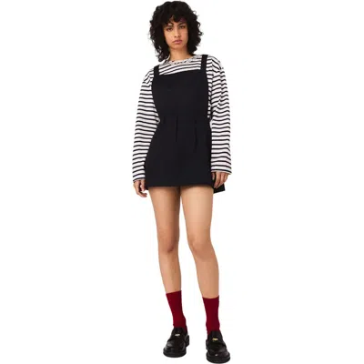 MAJE MAJE PINAFORE STRAP DRESS