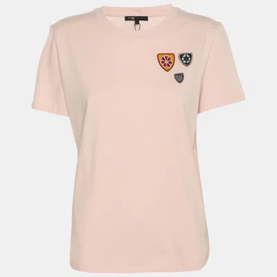 Maje Pink Jersey Top