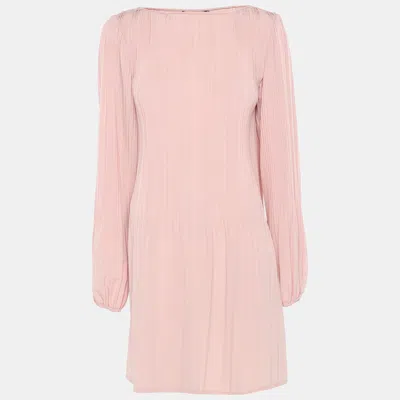 Pre-owned Maje Pink Viscose Dress S