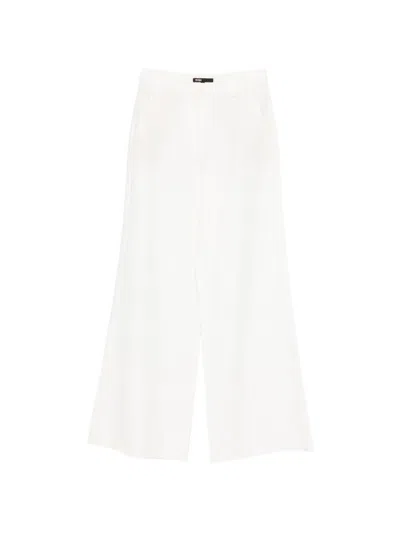Maje Pinstripe Trousers In White