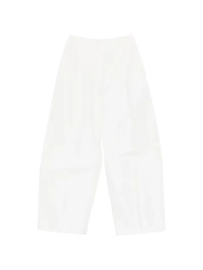 Maje Pistalace Bel-loop Trousers In White