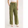 Maje Popsy Cotton Utility Pants In Brown