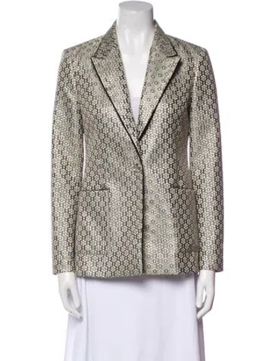Pre-owned Maje Printed Blazer