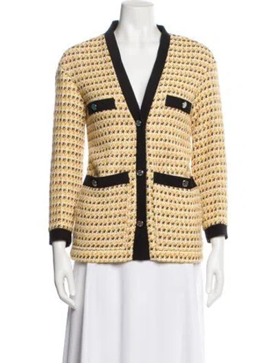 Pre-owned Maje Printed Blazer