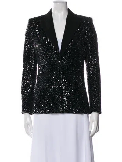 Pre-owned Maje Printed Blazer In Multi