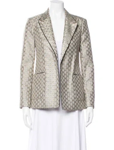 Pre-owned Maje Printed Blazer W/ Tags