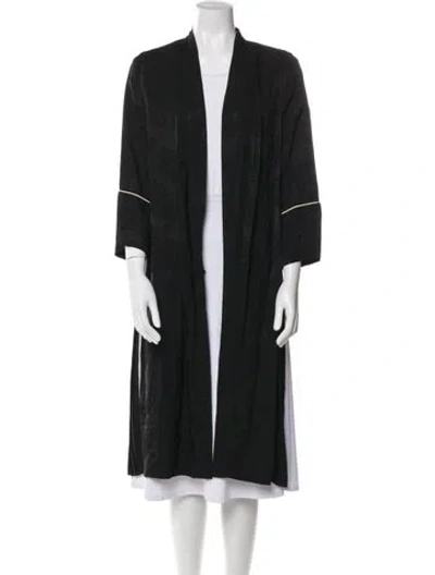 Pre-owned Maje Printed Evening Jacket In Black