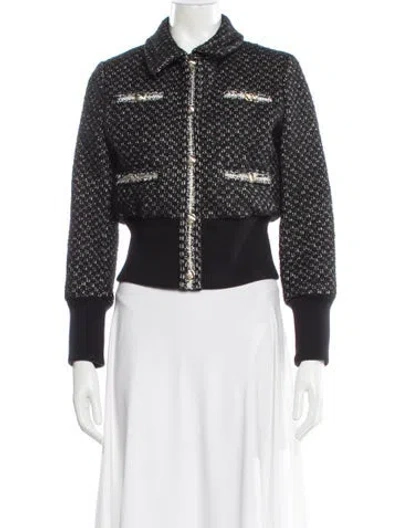 Pre-owned Maje Printed Evening Jacket In Multi