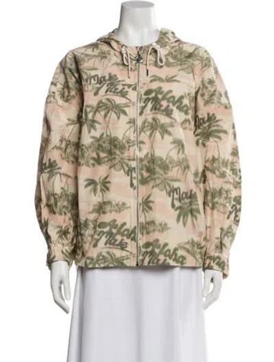 Pre-owned Maje Printed Jacket W/ Tags In Multi