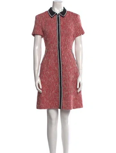 Pre-owned Maje Printed Knee-length Dress