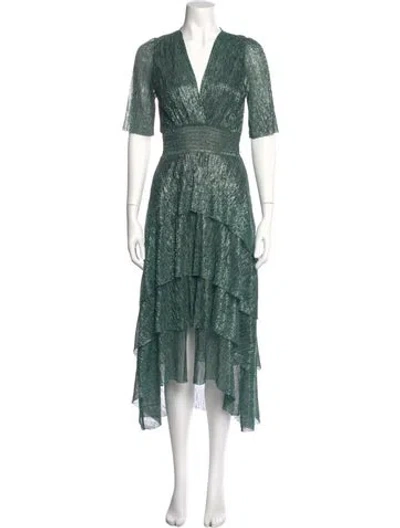Pre-owned Maje Printed Long Dress