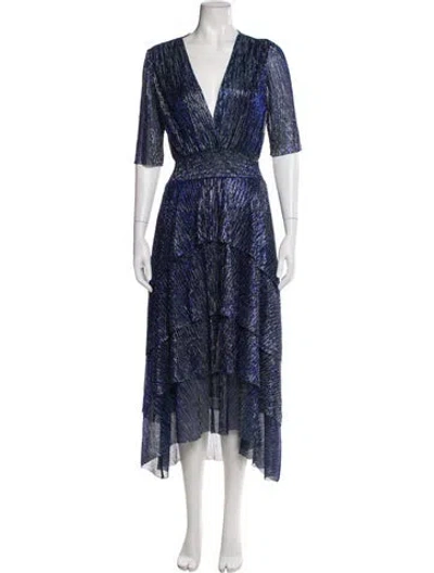 Pre-owned Maje Printed Long Dress
