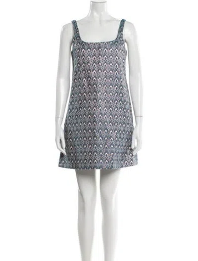 Pre-owned Maje Printed Mini Dress