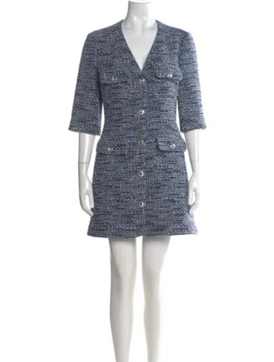 Pre-owned Maje Printed Mini Dress