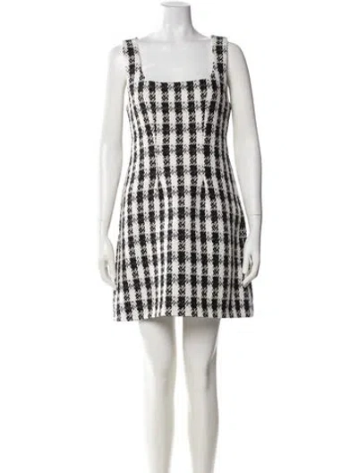 Pre-owned Maje Printed Mini Dress In Multi