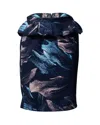Maje Printed Peplum Pencil Skirt In Multicolor Polyester In Multi