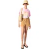 Maje Cotton Tie-dye T-shirt In Pink