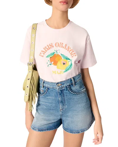 MAJE PRINTED TEE