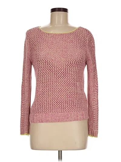 Pre-owned Maje Pullover Sweater In Pink